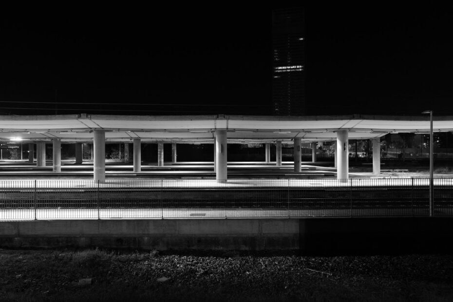 An evening at the train station 1