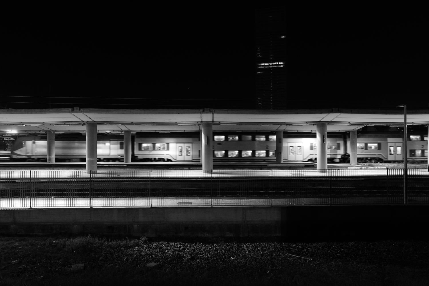 An evening at the train station 2